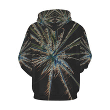 Load image into Gallery viewer, Fireworks Star Glowing All Over Print Hoodie for Women (USA Size) (Model H13)