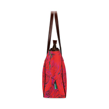Load image into Gallery viewer, Rose Bouquet Flower Red Classic Tote Bag (Model 1644)