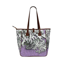 Load image into Gallery viewer, Moss Purple Classic Tote Bag (Model 1644)