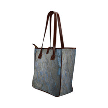 Load image into Gallery viewer, Marbled Abstract Blue Classic Tote Bag (Model 1644)