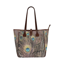 Load image into Gallery viewer, Peacock Feathers Classic Tote Bag (Model 1644)