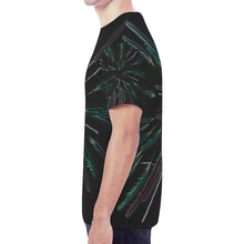 Load image into Gallery viewer, Fireworks Burst Glowing New All Over Print T-shirt for Men (Model T45)
