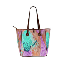 Load image into Gallery viewer, Mermaid MMZ Pink Classic Tote Bag (Model 1644)