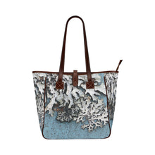 Load image into Gallery viewer, Moss Blue Classic Tote Bag (Model 1644)