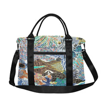 Load image into Gallery viewer, Pleasantly Paisley Reverse Large Capacity Duffle Bag (Model 1715)