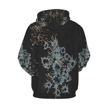 Load image into Gallery viewer, Fireworks Flower Glowing All Over Print Hoodie for Men/Large Size (USA Size) (Model H13)