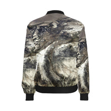 Load image into Gallery viewer, Aerial Ground All Over Print Bomber Jacket for Women (Model H36)