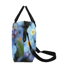 Load image into Gallery viewer, Forget Me Not Large Capacity Duffle Bag (Model 1715)