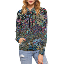 Load image into Gallery viewer, Perfectly Paisley All Over Print Hoodie for Women (USA Size) (Model H13)