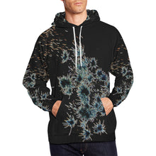 Load image into Gallery viewer, Fireworks Flower Glowing All Over Print Hoodie for Men/Large Size (USA Size) (Model H13)