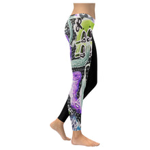 Load image into Gallery viewer, Complex Graffiti Reverse Low Rise Leggings (Invisible Stitch) (Model L05)