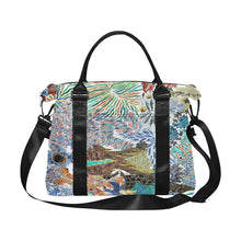 Load image into Gallery viewer, Pleasantly Paisley Reverse Large Capacity Duffle Bag (Model 1715)