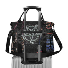 Load image into Gallery viewer, Dante's Inferno Glowing Large Capacity Duffle Bag (Model 1715)