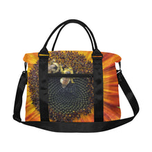 Load image into Gallery viewer, Busy Bee Sunflower Large Capacity Duffle Bag (Model 1715)