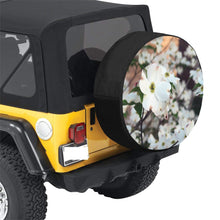 Load image into Gallery viewer, Arkansas Dogwood Flower 34 Inch Spare Tire Cover