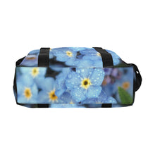 Load image into Gallery viewer, Forget Me Not Large Capacity Duffle Bag (Model 1715)
