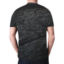 Load image into Gallery viewer, Aerial Flowing Glowing New All Over Print T-shirt for Men (Model T45)