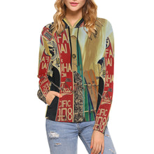 Load image into Gallery viewer, Surfboards All Over Print Hoodie for Women (USA Size) (Model H13)