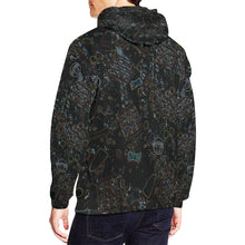 Load image into Gallery viewer, Group Halloween Candy Glowing All Over Print Hoodie for Men/Large Size (USA Size) (Model H13)