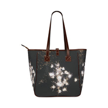 Load image into Gallery viewer, Fireworks Flowers White Classic Tote Bag (Model 1644)