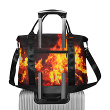 Load image into Gallery viewer, Flames Large Capacity Duffle Bag (Model 1715)