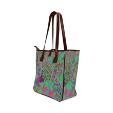 Load image into Gallery viewer, Holiday Paisley Aqua Classic Tote Bag (Model 1644)