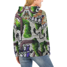 Load image into Gallery viewer, Complex Graffiti All Over Print Hoodie for Women (USA Size) (Model H13)