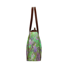 Load image into Gallery viewer, Graffiti Abstract Green Classic Tote Bag (Model 1644)