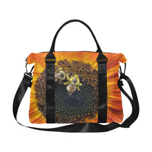 Load image into Gallery viewer, Busy Bee Sunflower Large Capacity Duffle Bag (Model 1715)