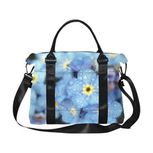 Load image into Gallery viewer, Forget Me Not Large Capacity Duffle Bag (Model 1715)