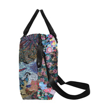 Load image into Gallery viewer, Fun and Fancy Paisley Large Capacity Duffle Bag (Model 1715)