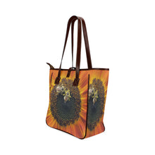 Load image into Gallery viewer, Busy Bee Sunflower Classic Tote Bag (Model 1644)