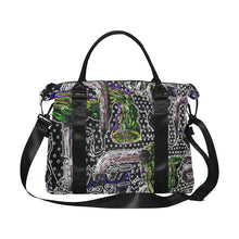 Load image into Gallery viewer, Complex Graffiti Glowing Large Capacity Duffle Bag (Model 1715)