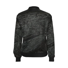 Load image into Gallery viewer, Aerial Flowing Glowing All Over Print Bomber Jacket for Women (Model H36)