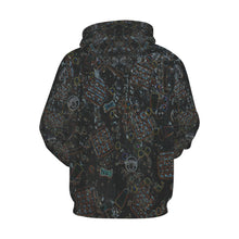 Load image into Gallery viewer, Group Halloween Candy Glowing All Over Print Hoodie for Men/Large Size (USA Size) (Model H13)