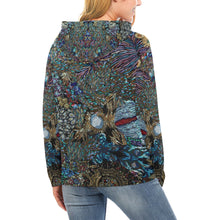 Load image into Gallery viewer, Paisley Matters All Over Print Hoodie for Women (USA Size) (Model H13)
