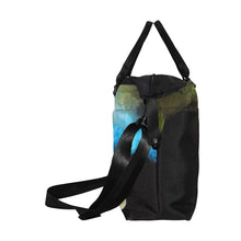 Load image into Gallery viewer, Jellyfish Yellow and Blue Large Capacity Duffle Bag (Model 1715)