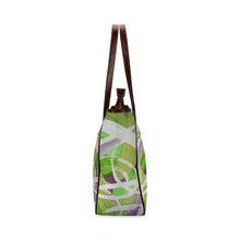 Load image into Gallery viewer, Abstract Circles Green Classic Tote Bag (Model 1644)