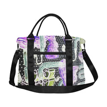 Load image into Gallery viewer, Complex Graffiti Reverse Large Capacity Duffle Bag (Model 1715)