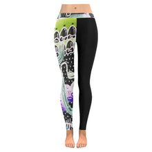 Load image into Gallery viewer, Complex Graffiti Reverse Low Rise Leggings (Invisible Stitch) (Model L05)