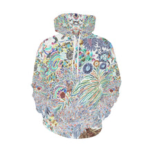 Load image into Gallery viewer, I Spy Paisley Negative All Over Print Hoodie for Women (USA Size) (Model H13)