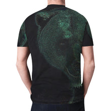 Load image into Gallery viewer, Big Bear Glowing New All Over Print T-shirt for Men (Model T45)