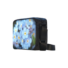 Load image into Gallery viewer, Forget Me Not Flower Classic Cross-body Nylon Bags (Model 1632)