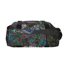 Load image into Gallery viewer, Dark Paisley Large Capacity Duffle Bag (Model 1715)