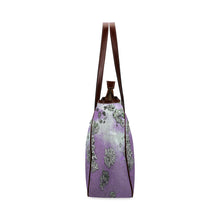 Load image into Gallery viewer, Patches of Moss Purple Classic Tote Bag (Model 1644)
