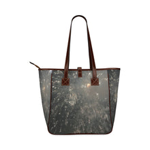 Load image into Gallery viewer, Fireworks Black Classic Tote Bag (Model 1644)