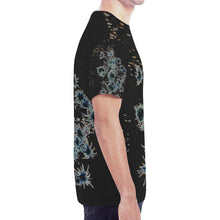 Load image into Gallery viewer, Fireworks Flowers Glowing New All Over Print T-shirt for Men (Model T45)