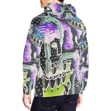 Load image into Gallery viewer, Complex Graffiti Negative All Over Print Hoodie for Men/Large Size (USA Size) (Model H13)