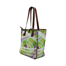 Load image into Gallery viewer, Abstract Circles Green Classic Tote Bag (Model 1644)
