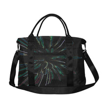 Load image into Gallery viewer, Fireworks Burst Glowing Large Capacity Duffle Bag (Model 1715)